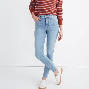 Madewell 10" High-Rise Skinny Jeans Wheeler Wash